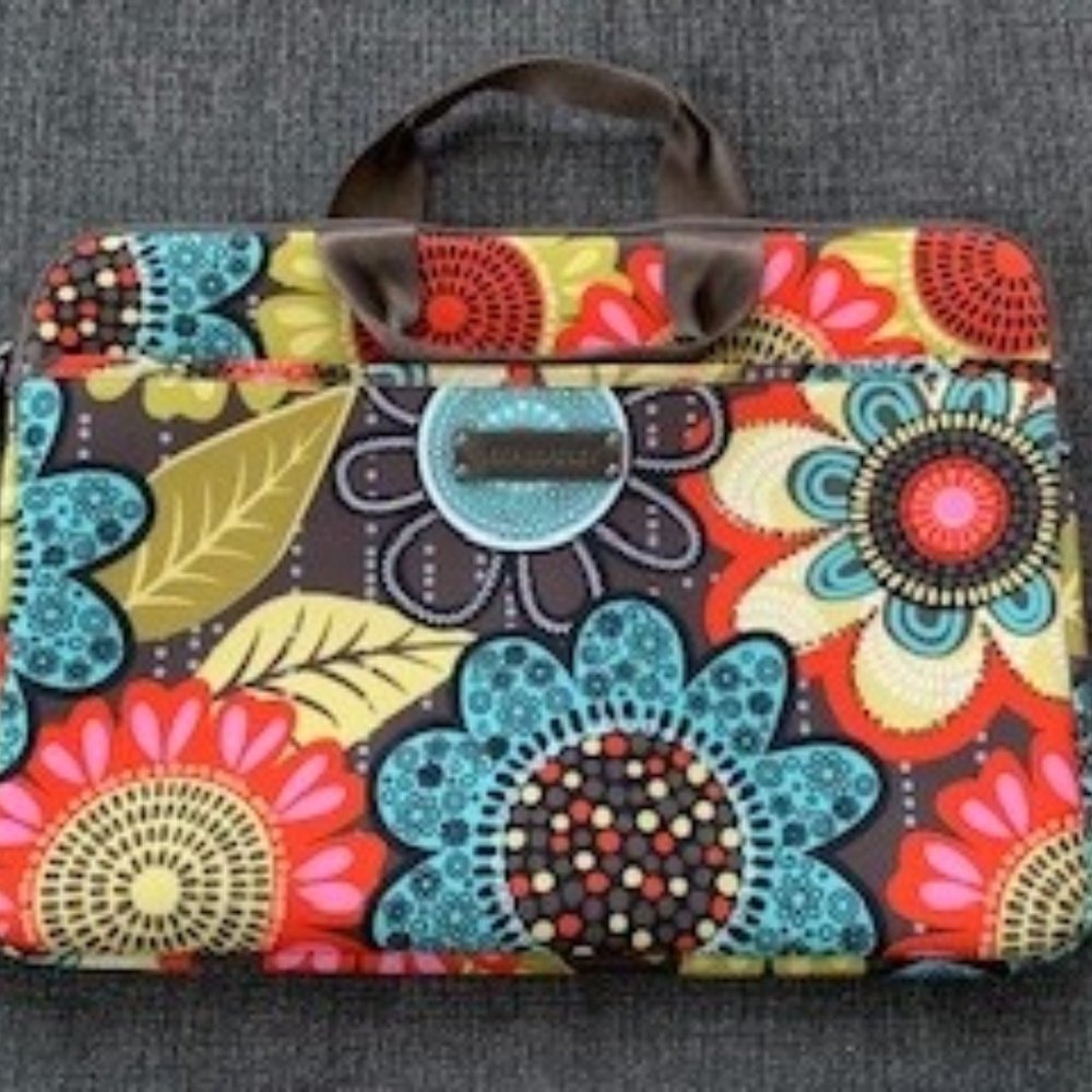 Vera Bradley Floral Laptop Bag